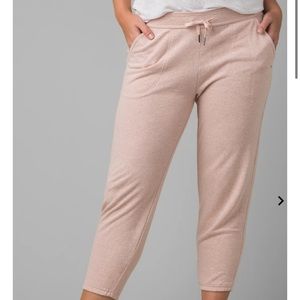 Pink prana cozy-up ankle pant